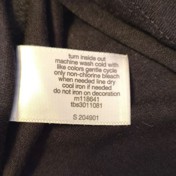 Y2K Lane Bryant Black Colorful Watercolor Embellished Tank Plussize 18/ 20 - Picture 12 of 12